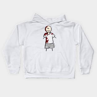 John i Stick Figure Kids Hoodie